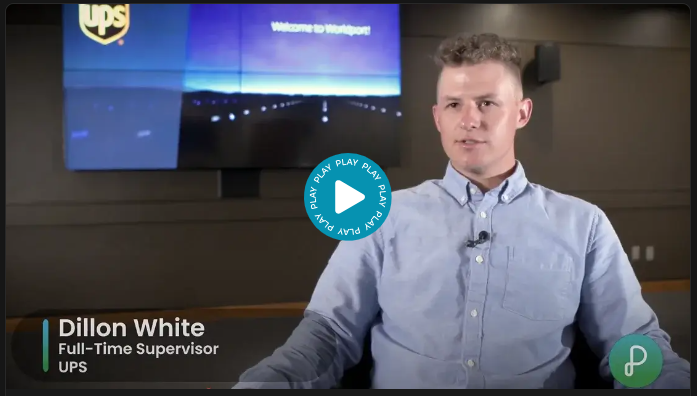 Dillon White, UPS Full-Time Supervisor